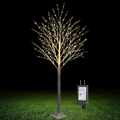 6ft led birch tree - 6ft,