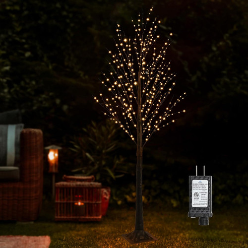 7ft lighted twig tree 600 - 7ft,