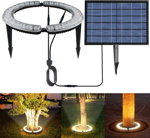 Solar tree lights outdoor - tree,